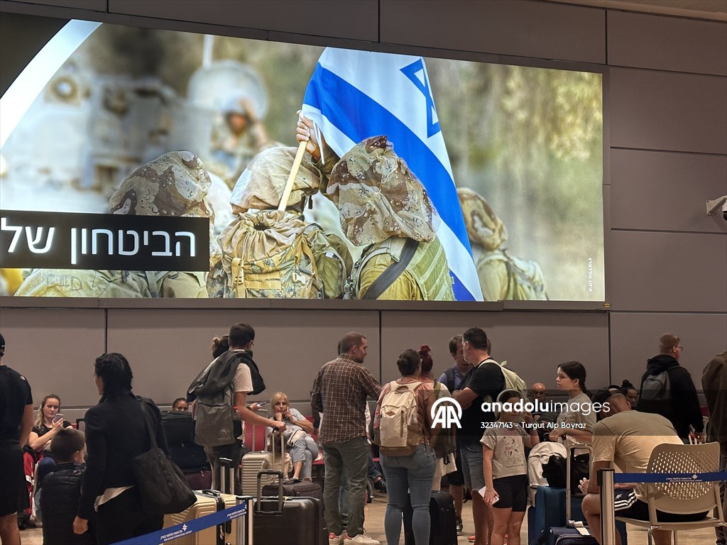 Ben Gurion Airport remains empty due to attacks by Palestinian factions in Israel