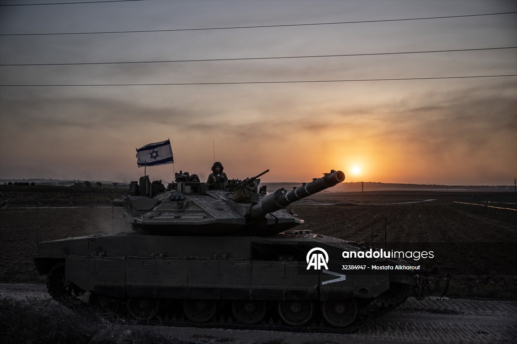 İsrail’in Gazze sınırında tank hareketliliği