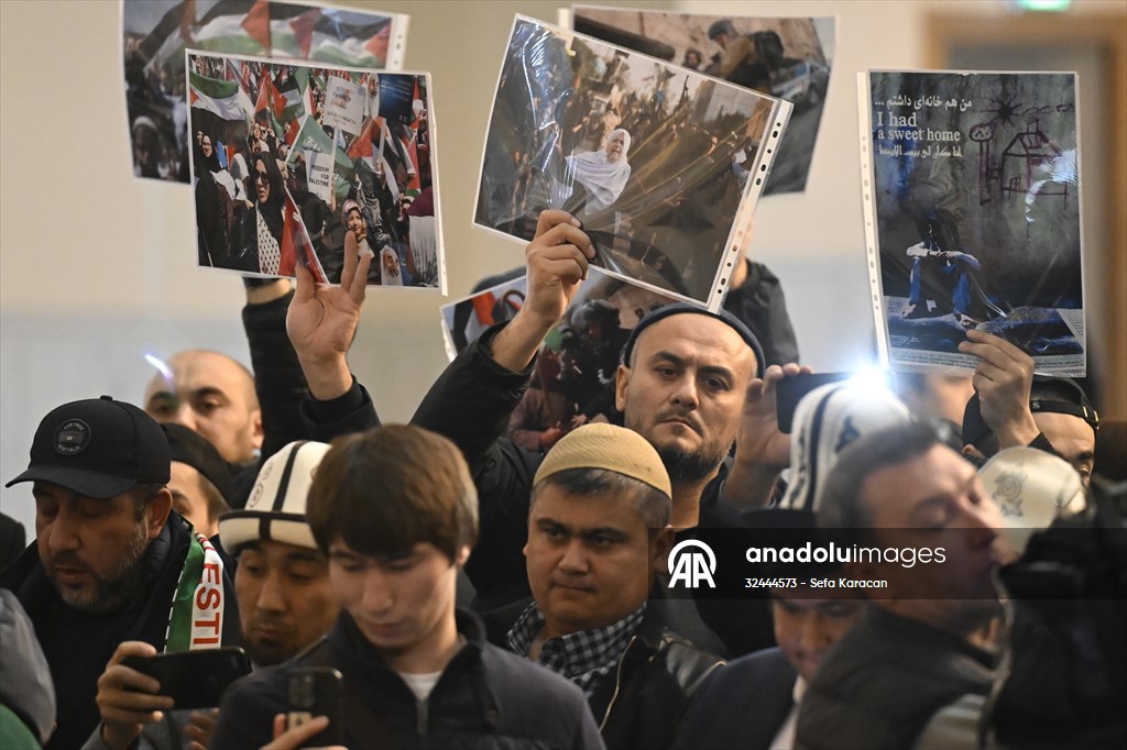 Rusya’da, İsrail’in saldırısında ölenler için gıyabi cenaze namazı kılındı