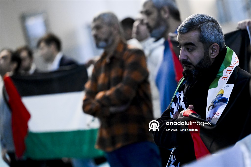 Rusya’da, İsrail’in saldırısında ölenler için gıyabi cenaze namazı kılındı