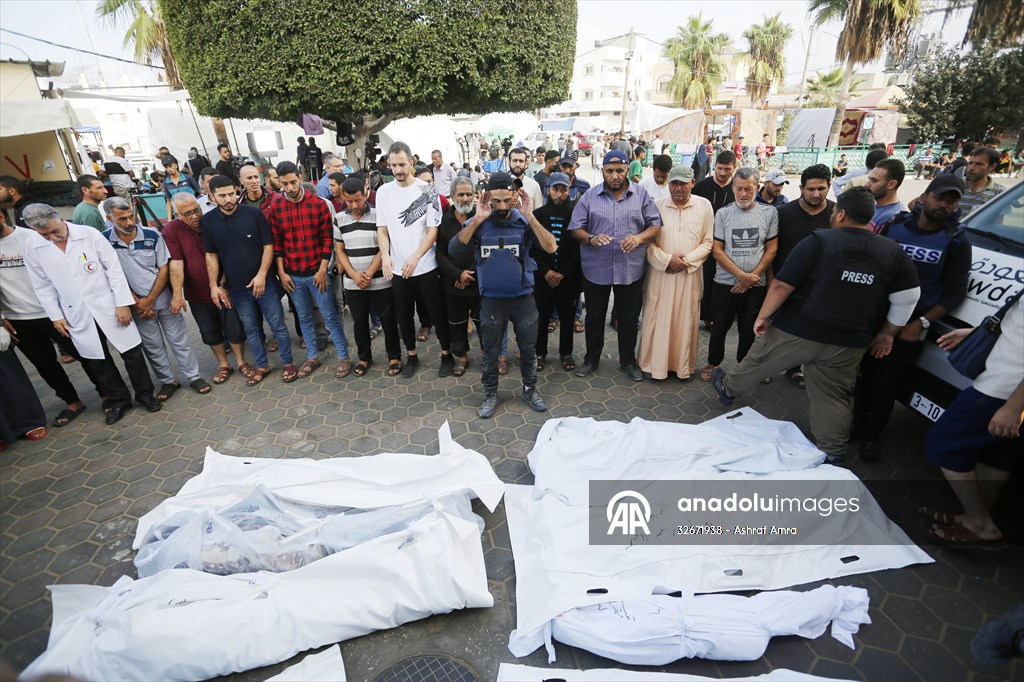 Anadolu Agency cameraman Mohammed Alaloul lost his 4 children and 3 siblings in the Israeli attack on Gaza
