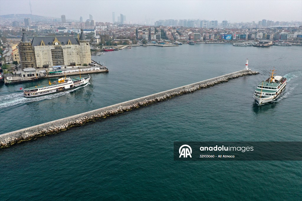 İstanbul'un sembollerinden tarihi Haydarpaşa Garı restorasyonla özgün haline kavuşuyor