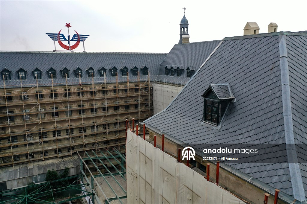 İstanbul'un sembollerinden tarihi Haydarpaşa Garı restorasyonla özgün haline kavuşuyor