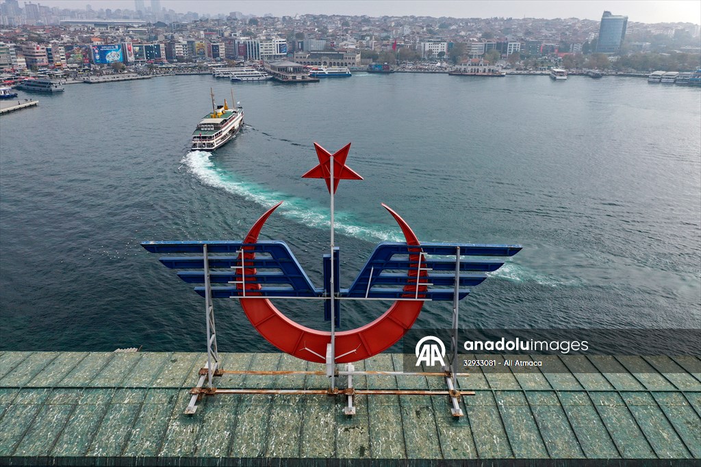 İstanbul'un sembollerinden tarihi Haydarpaşa Garı restorasyonla özgün haline kavuşuyor