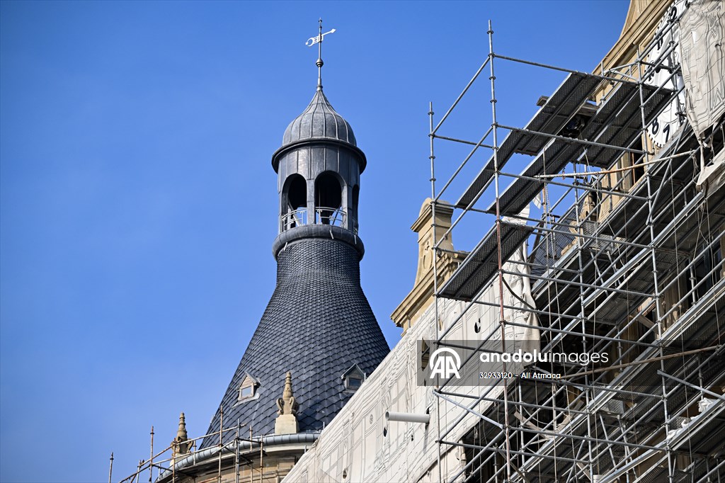 İstanbul'un sembollerinden tarihi Haydarpaşa Garı restorasyonla özgün haline kavuşuyor