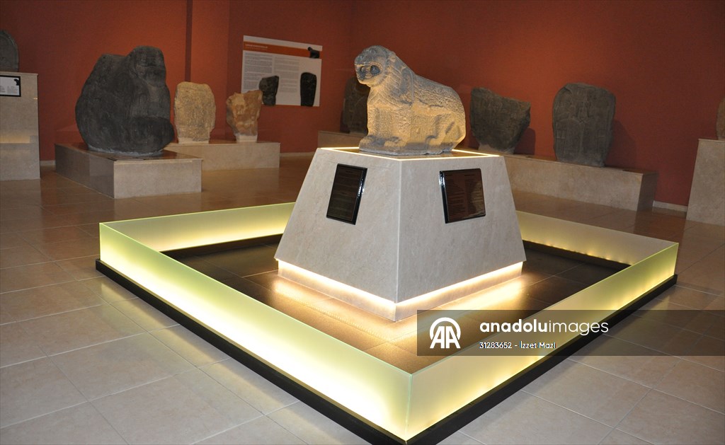 'Maraş aslanı' 128 yıl sonra yuvasında sergileniyor