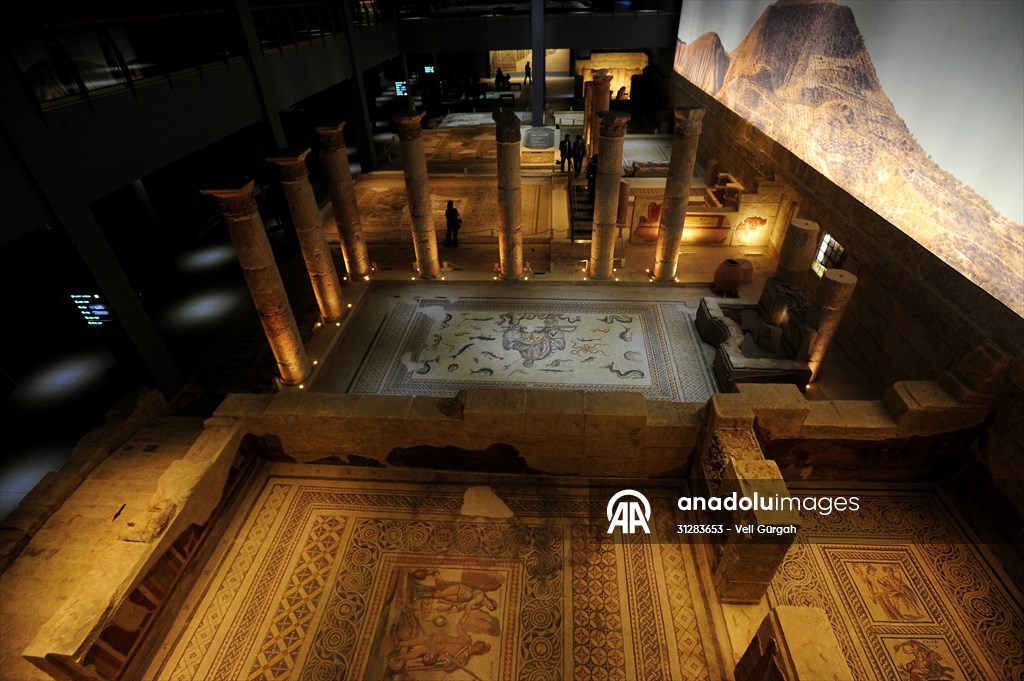 Dünyanın en büyük mozaik müzelerinden biri: Zeugma Mozaik Müzesi