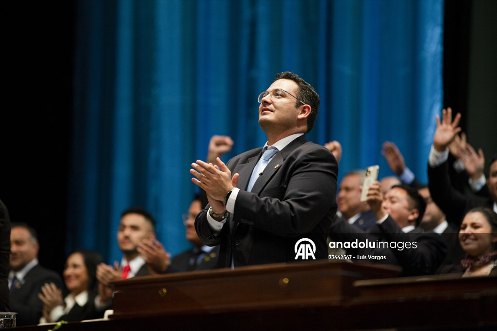 Bernardo Arevalo sworn in as President of Guatemala