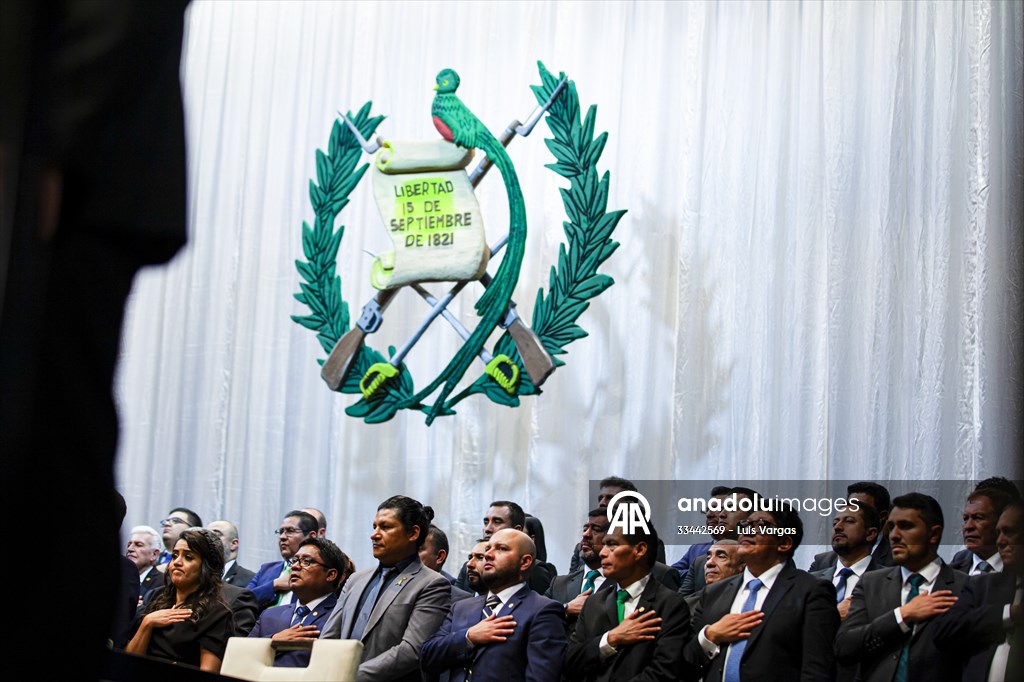 Bernardo Arevalo sworn in as President of Guatemala