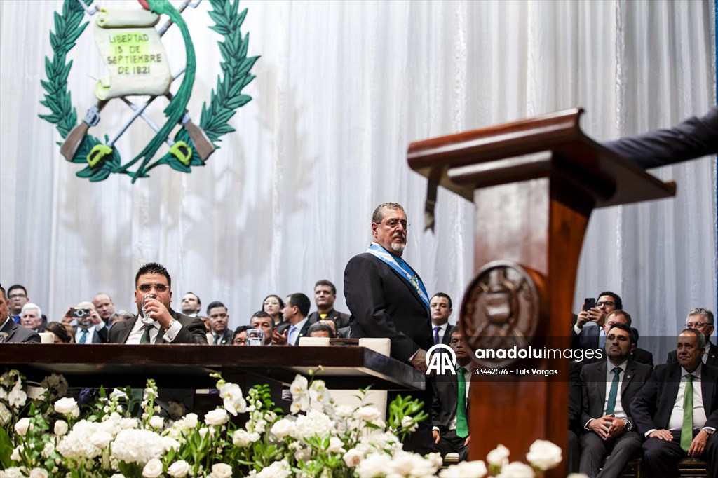 Bernardo Arevalo sworn in as President of Guatemala