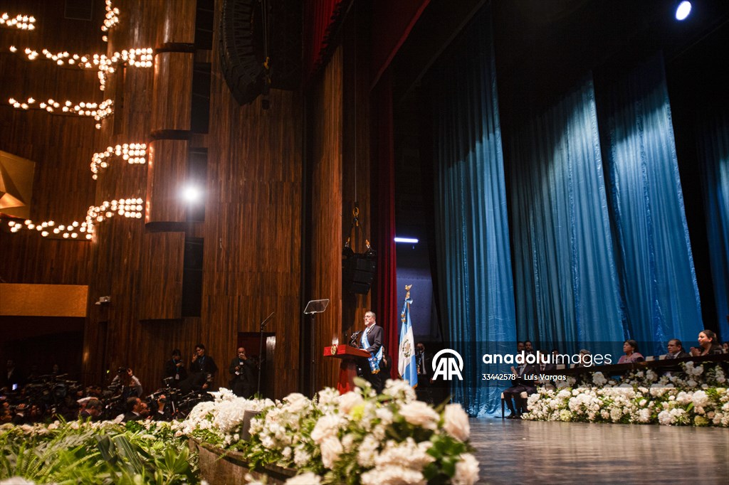 Bernardo Arevalo sworn in as President of Guatemala