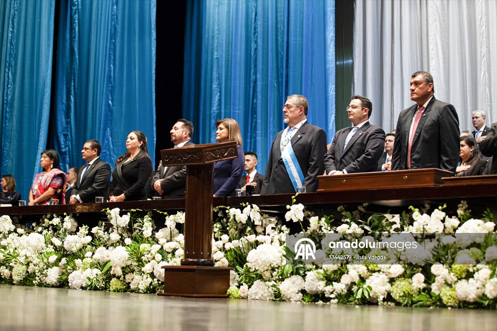 Bernardo Arevalo sworn in as President of Guatemala