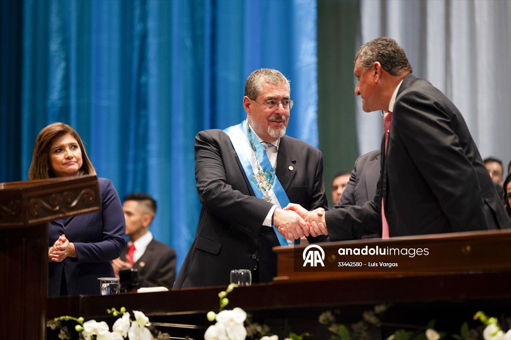 Bernardo Arevalo sworn in as President of Guatemala