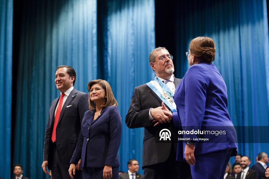 Bernardo Arevalo sworn in as President of Guatemala