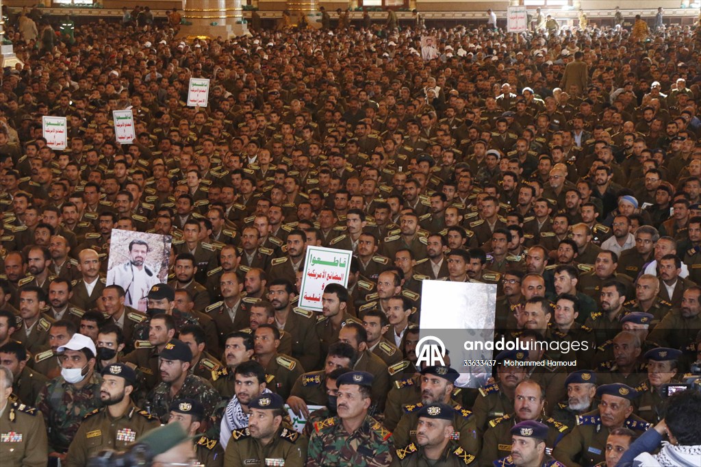 Houthis mark 20th anniversary of Hussein al-Houthi's assassination in Yemen