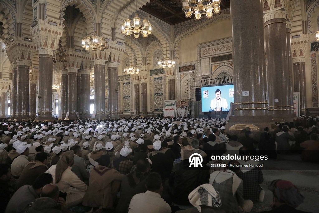 Houthis mark 20th anniversary of Hussein al-Houthi's assassination in Yemen