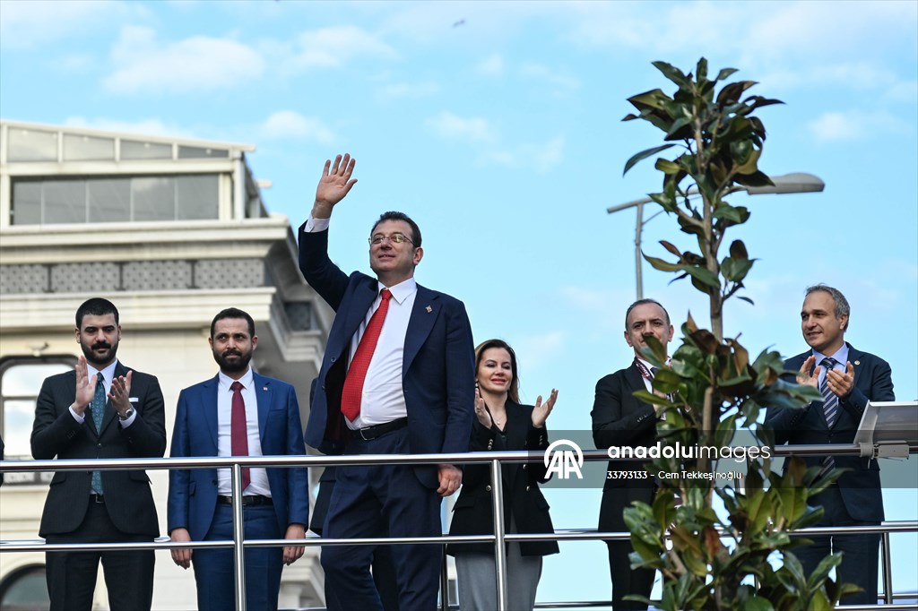 İBB Başkanı İmamoğlu Çekmeköy ve Sancaktepe'de halk buluşmalarına katıldı