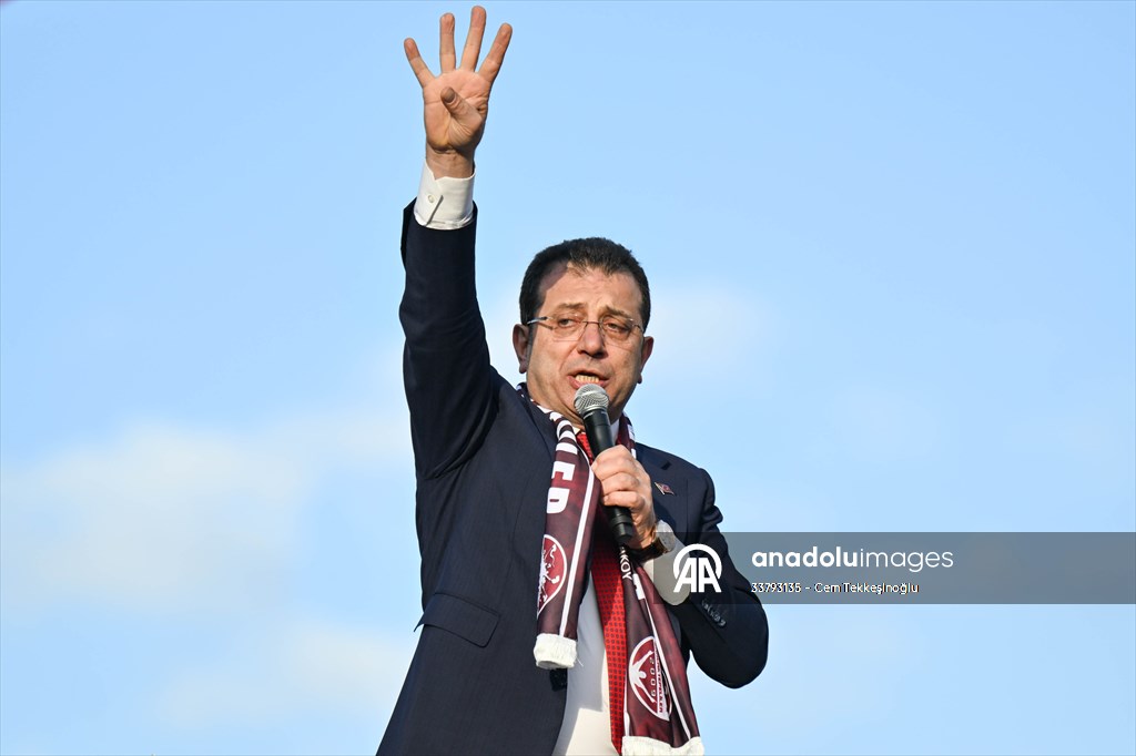 İBB Başkanı İmamoğlu Çekmeköy ve Sancaktepe'de halk buluşmalarına katıldı