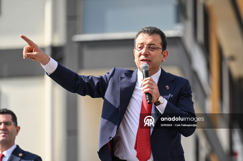 İBB Başkanı İmamoğlu Çekmeköy ve Sancaktepe'de halk buluşmalarına katıldı
