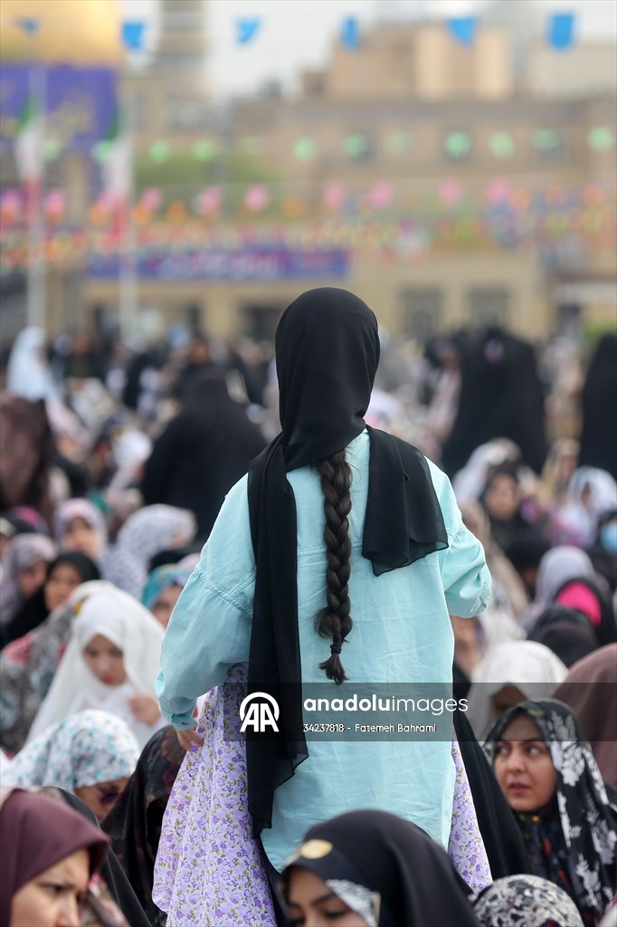 Eid al-Fitr prayer in Iran