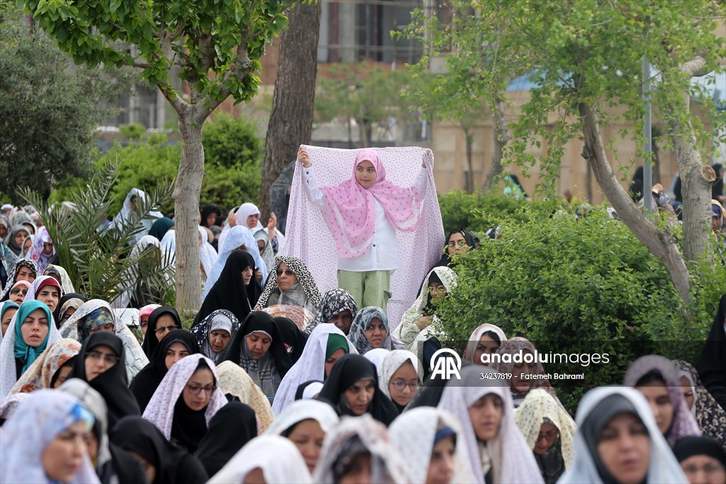 Eid al-Fitr prayer in Iran