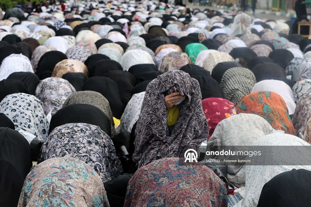 Eid al-Fitr prayer in Iran