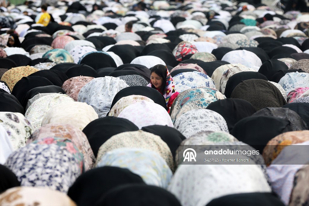 Eid al-Fitr prayer in Iran