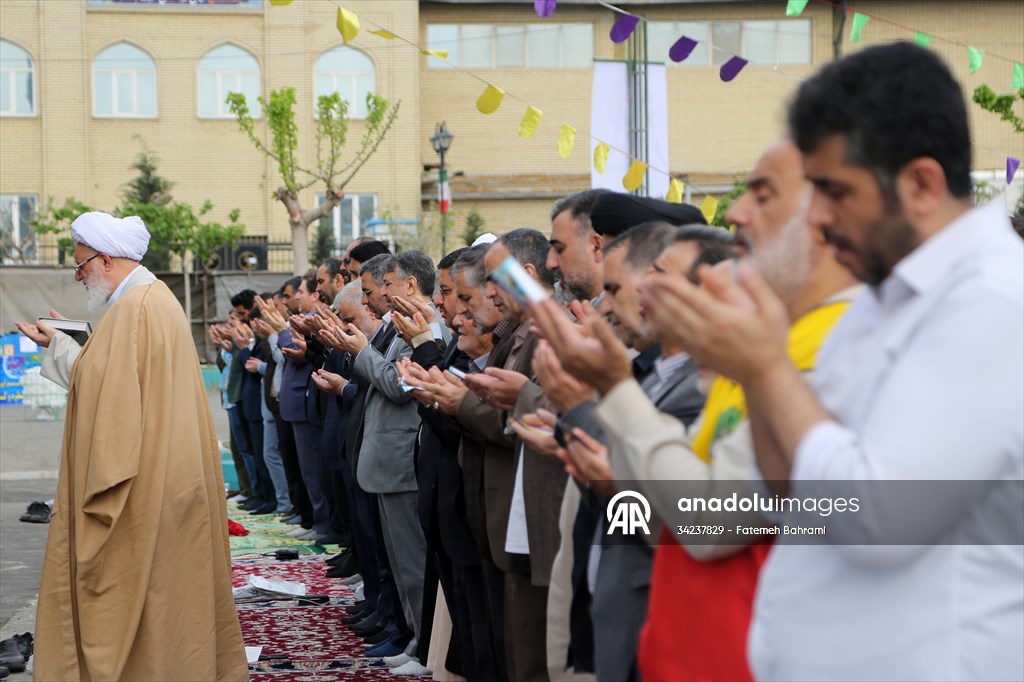 Eid al-Fitr prayer in Iran