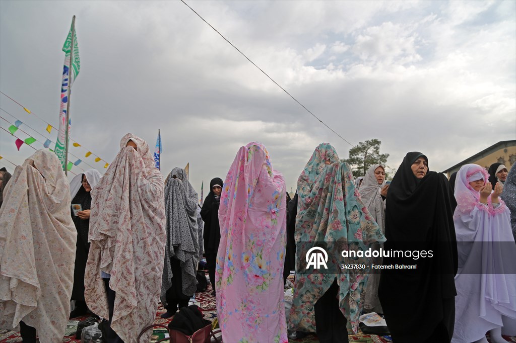 Eid al-Fitr prayer in Iran