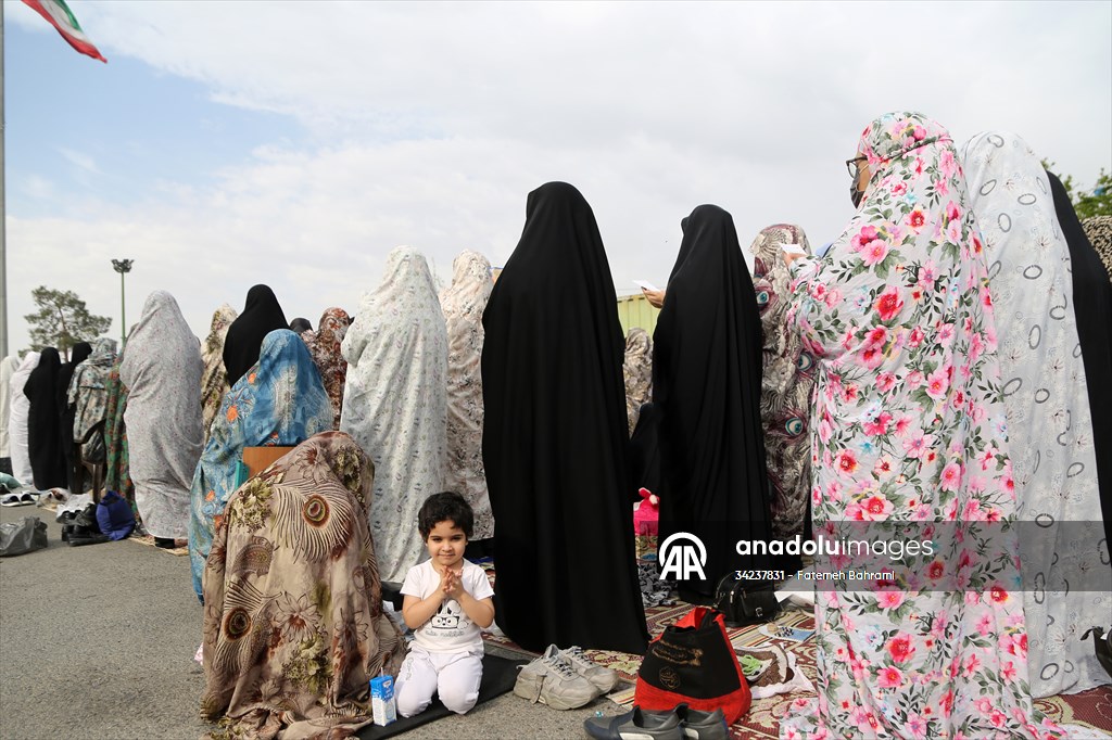 Eid al-Fitr prayer in Iran