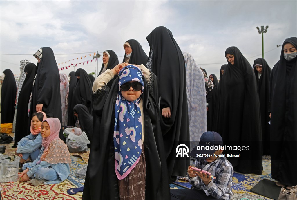 Eid al-Fitr prayer in Iran