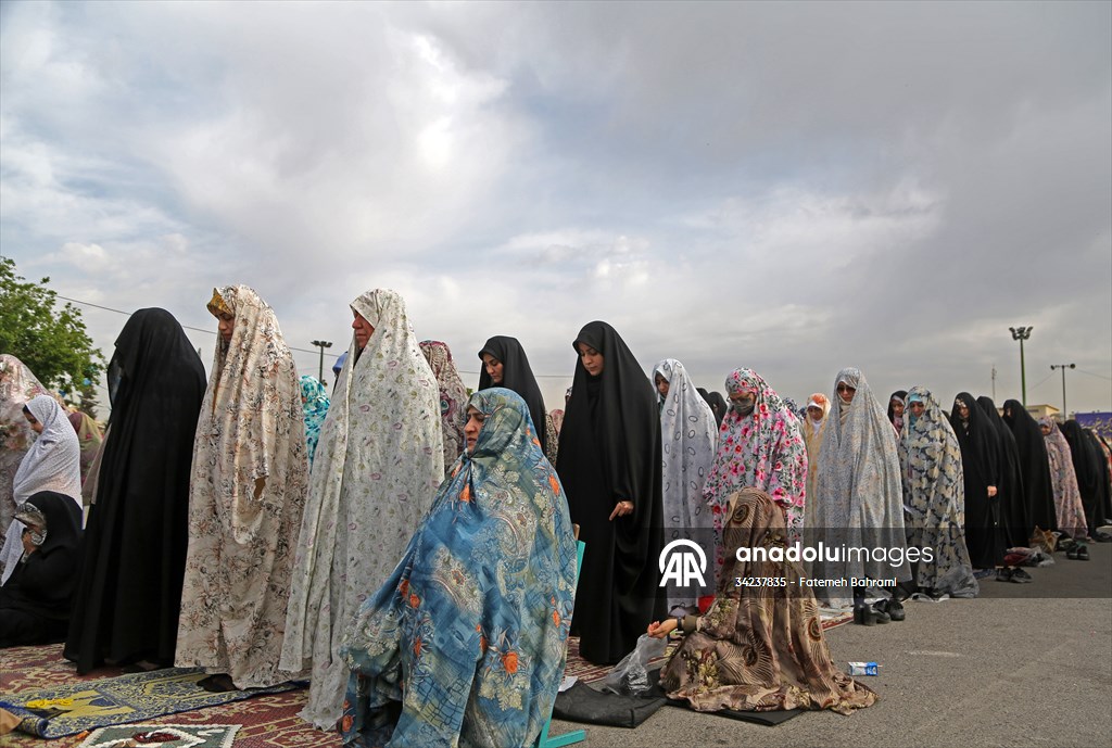 Eid al-Fitr prayer in Iran