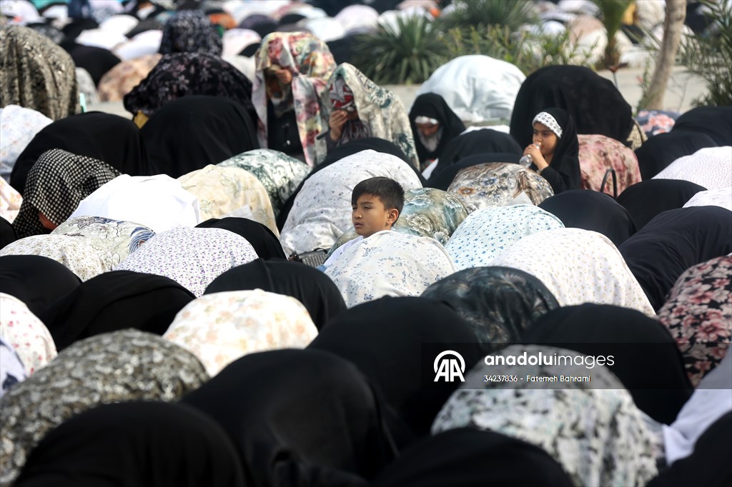 Eid al-Fitr prayer in Iran