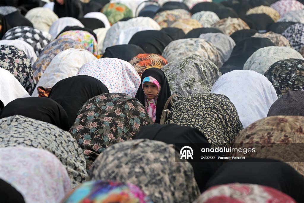 Eid al-Fitr prayer in Iran