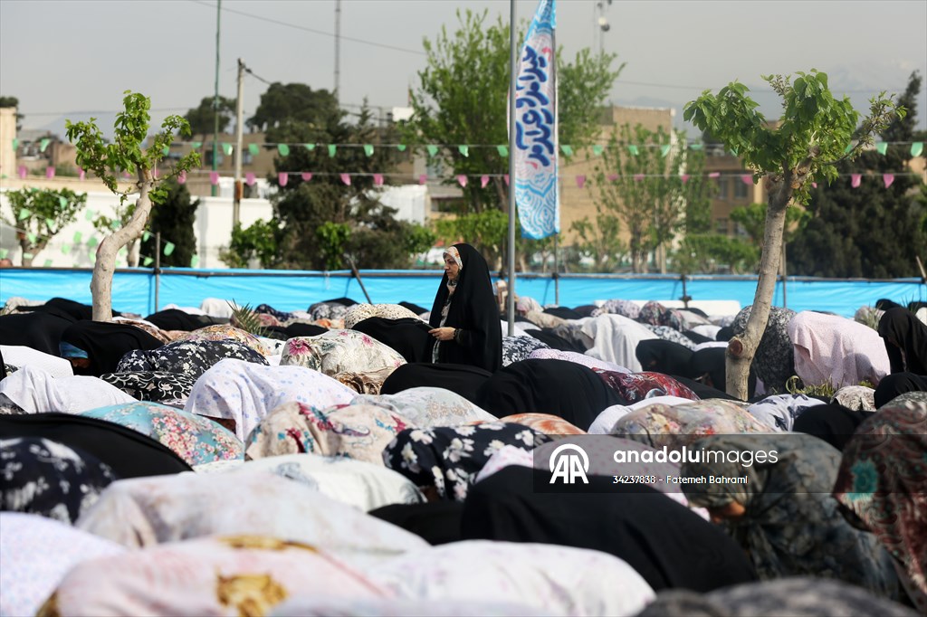 Eid al-Fitr prayer in Iran