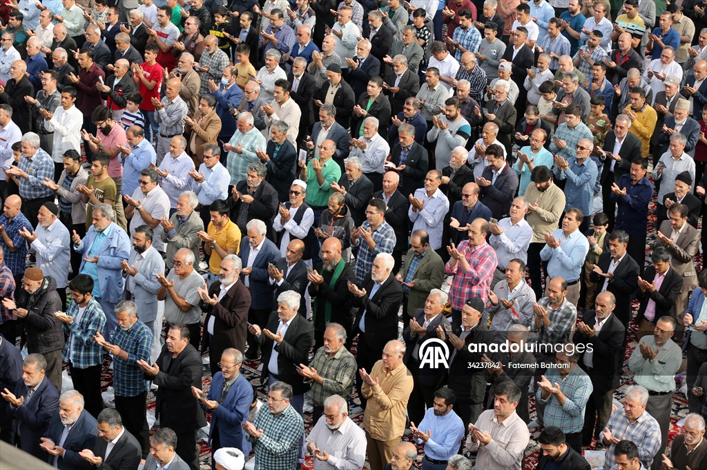 Eid al-Fitr prayer in Iran