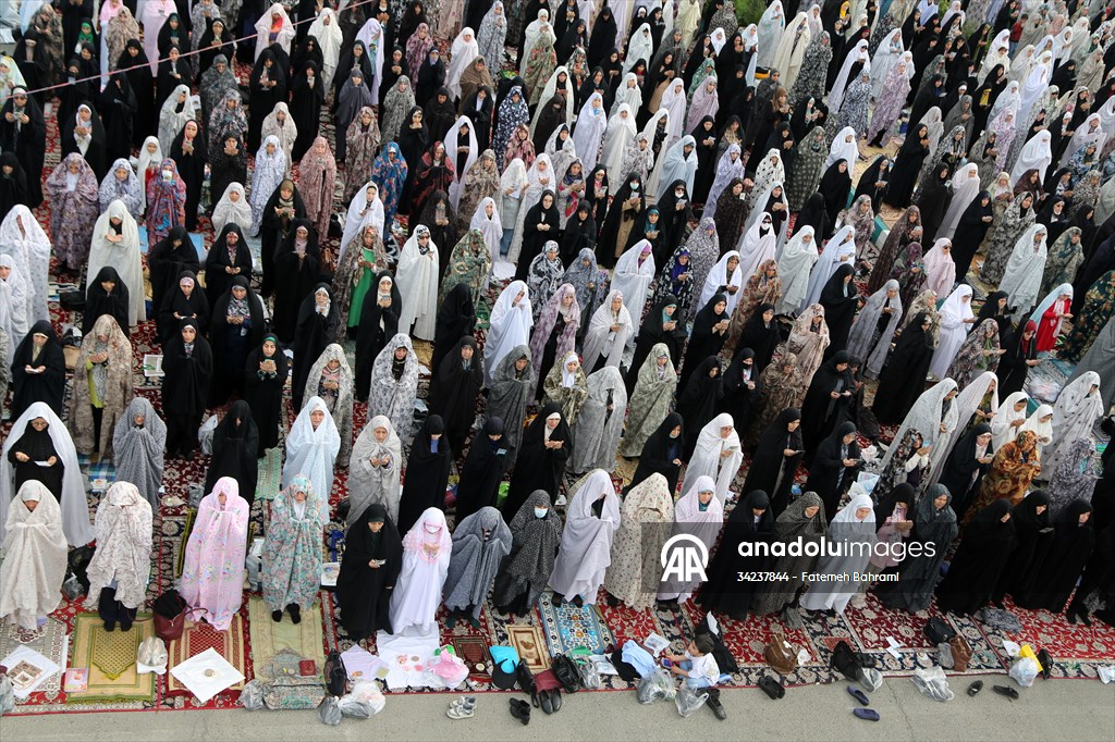 Eid al-Fitr prayer in Iran