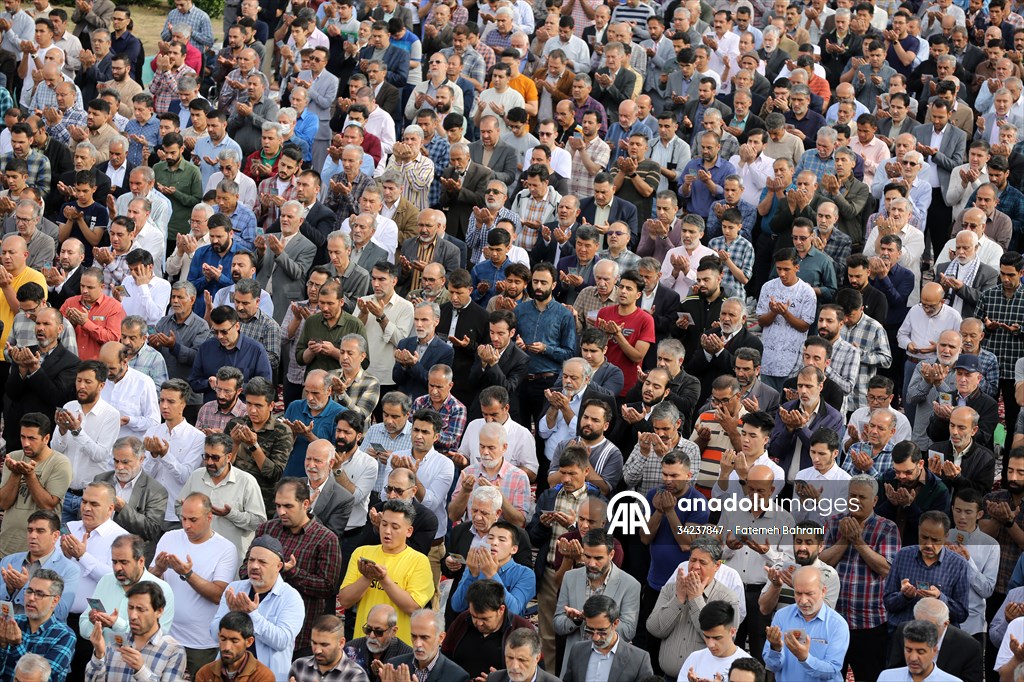 Eid al-Fitr prayer in Iran