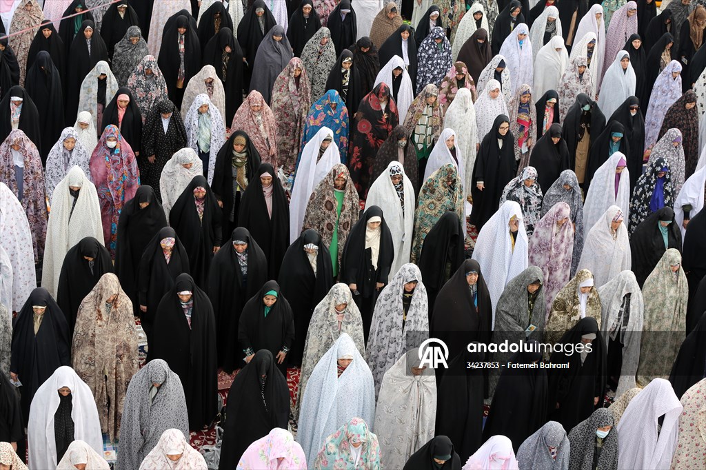 Eid al-Fitr prayer in Iran