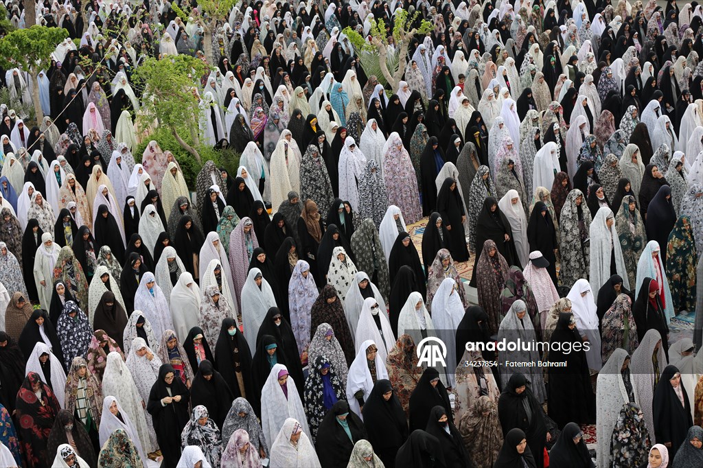 Eid al-Fitr prayer in Iran