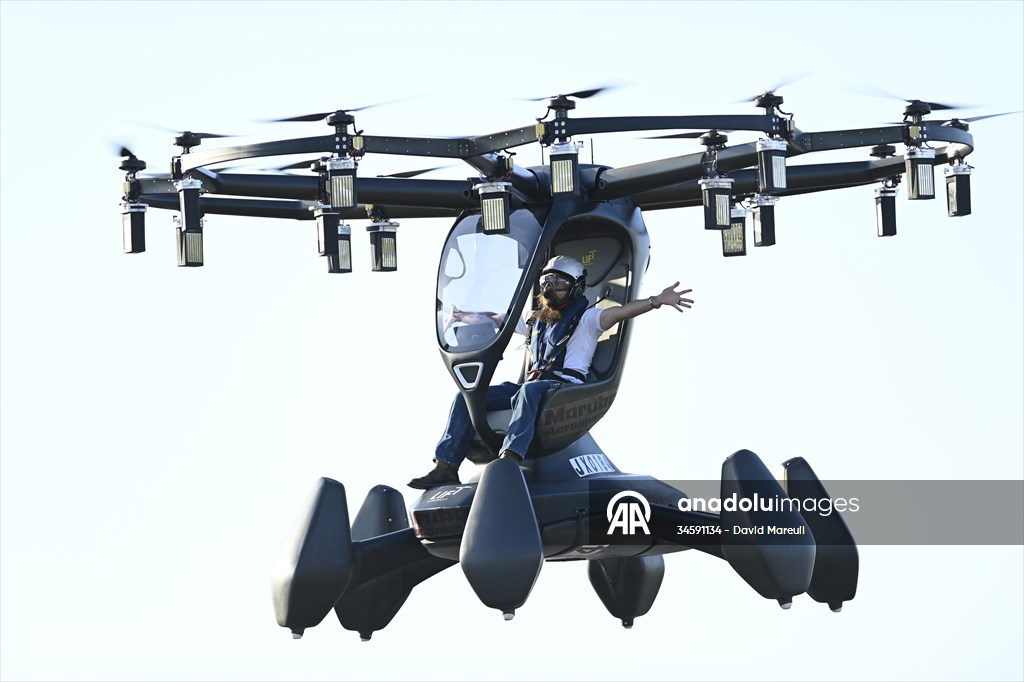 HEXA, the new generation flying car, in demonstration in Tokyo