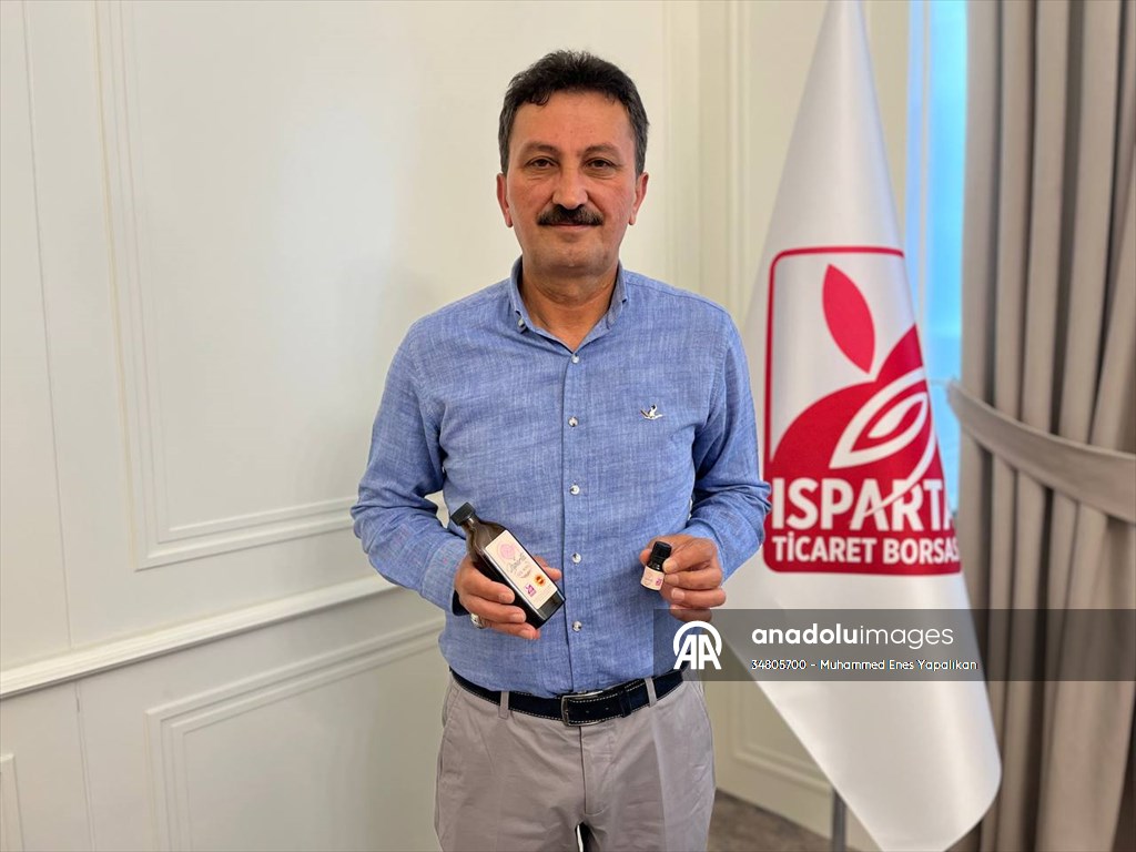 Isparta Ticaret Borsası Başkanı Şahin'den gül suyunda sentetik uyarısı