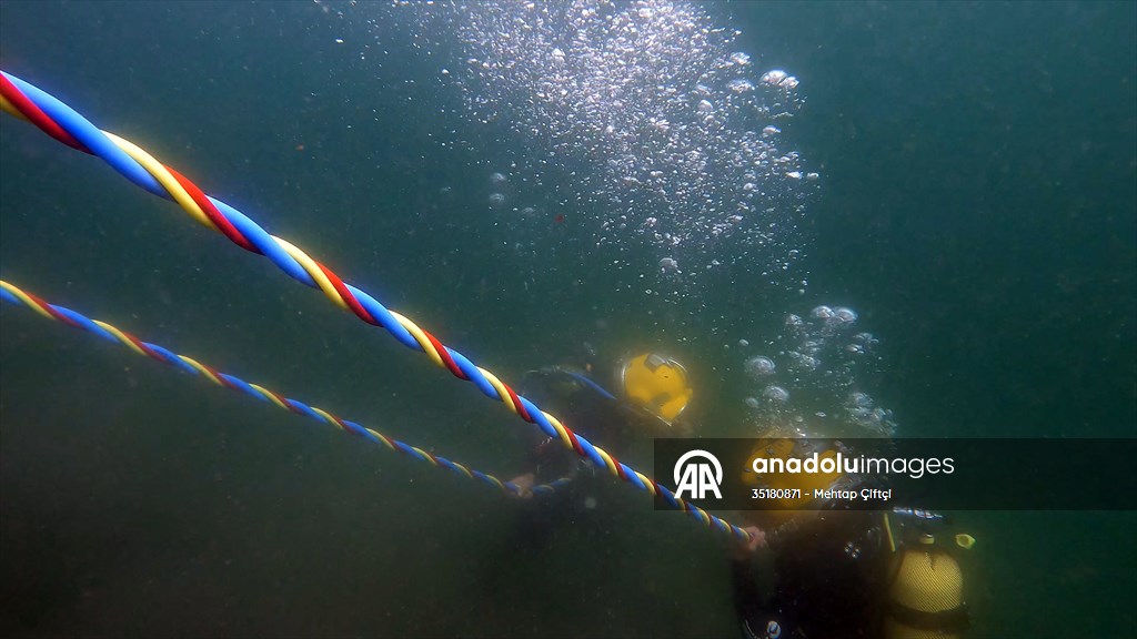 Derin sulardaki işlerin kahramanları İzmit Körfezi'nde mesleğe hazırlanıyor