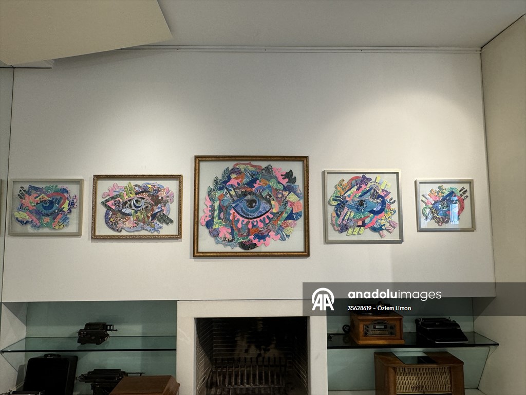 Sera Çamaş'ın 'Bakış' sergisi sanatseverlerle buluştu