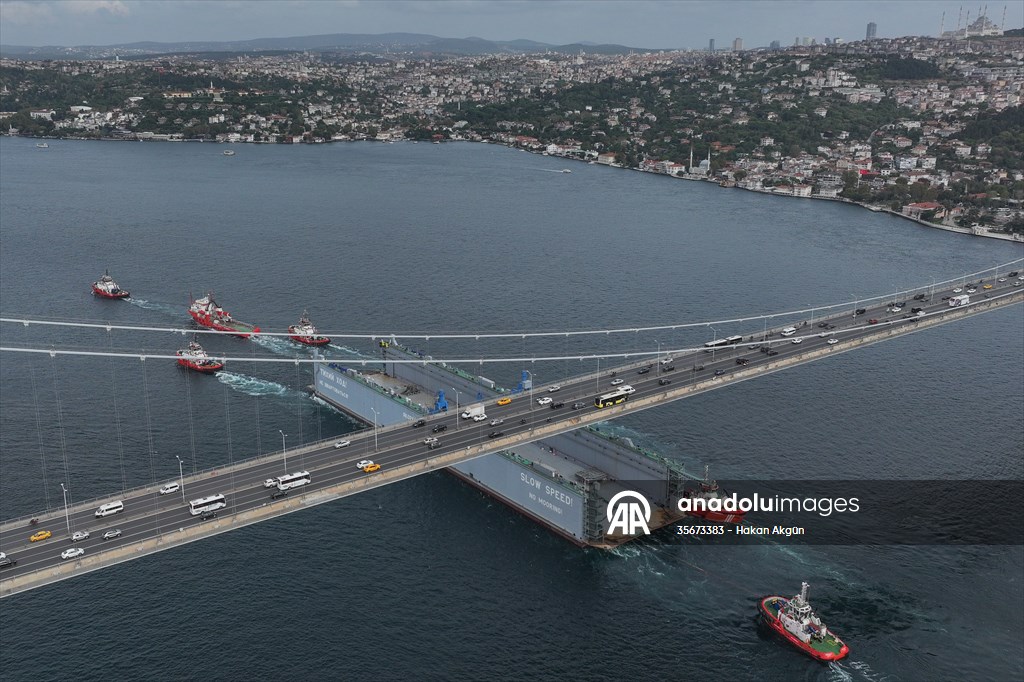 Bosphorus ship traffic suspended in both directions