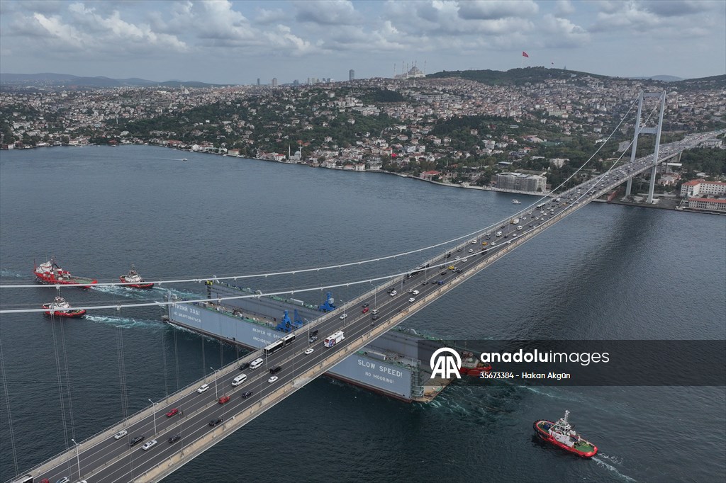 Bosphorus ship traffic suspended in both directions