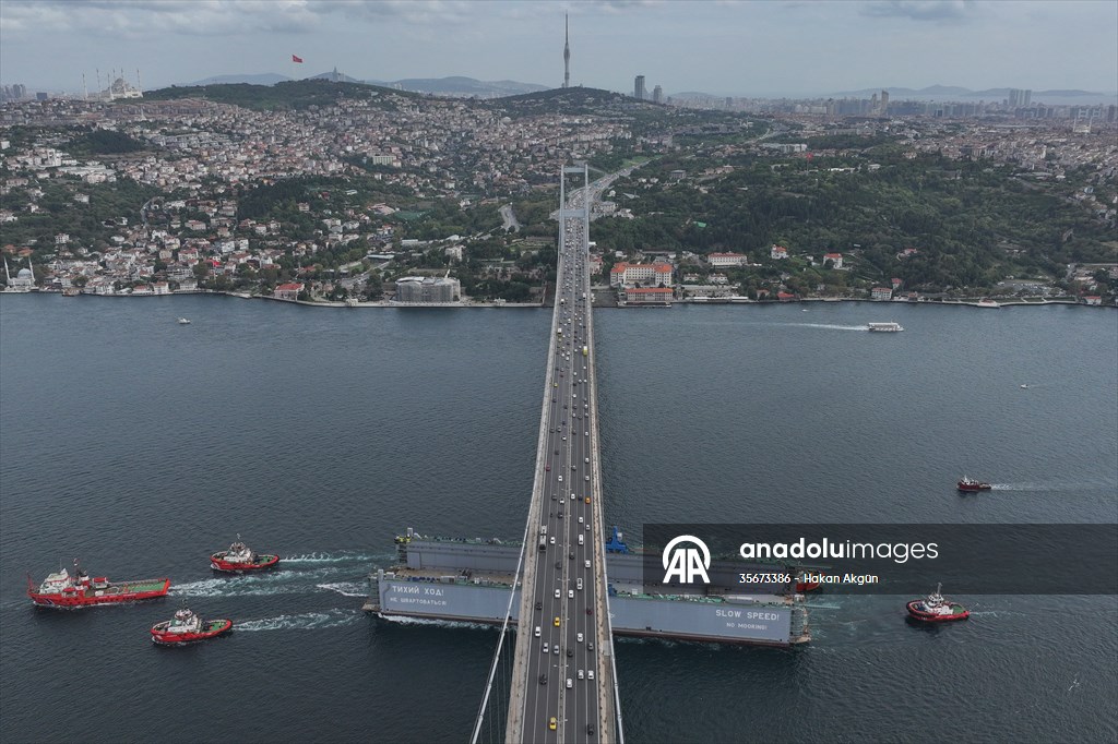 Bosphorus ship traffic suspended in both directions