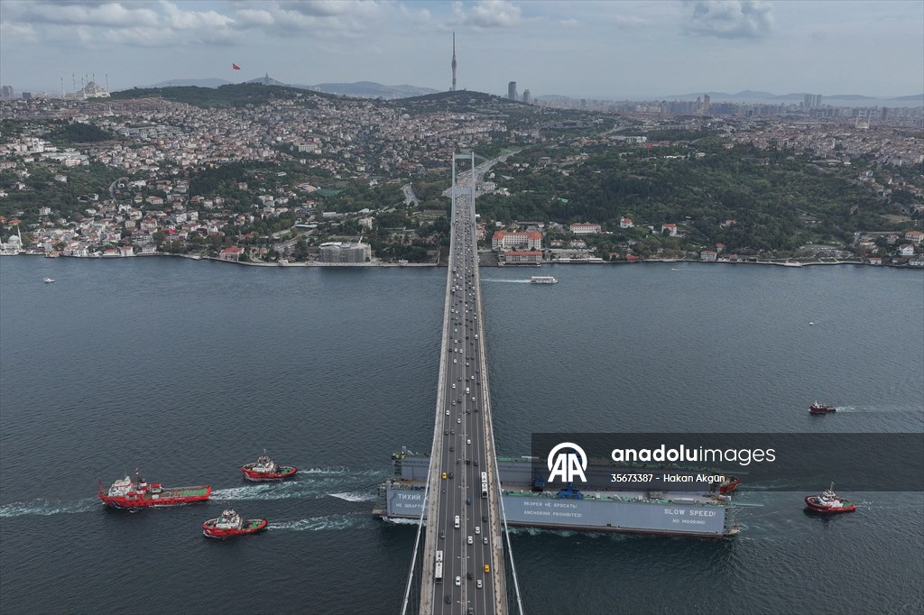 Bosphorus ship traffic suspended in both directions