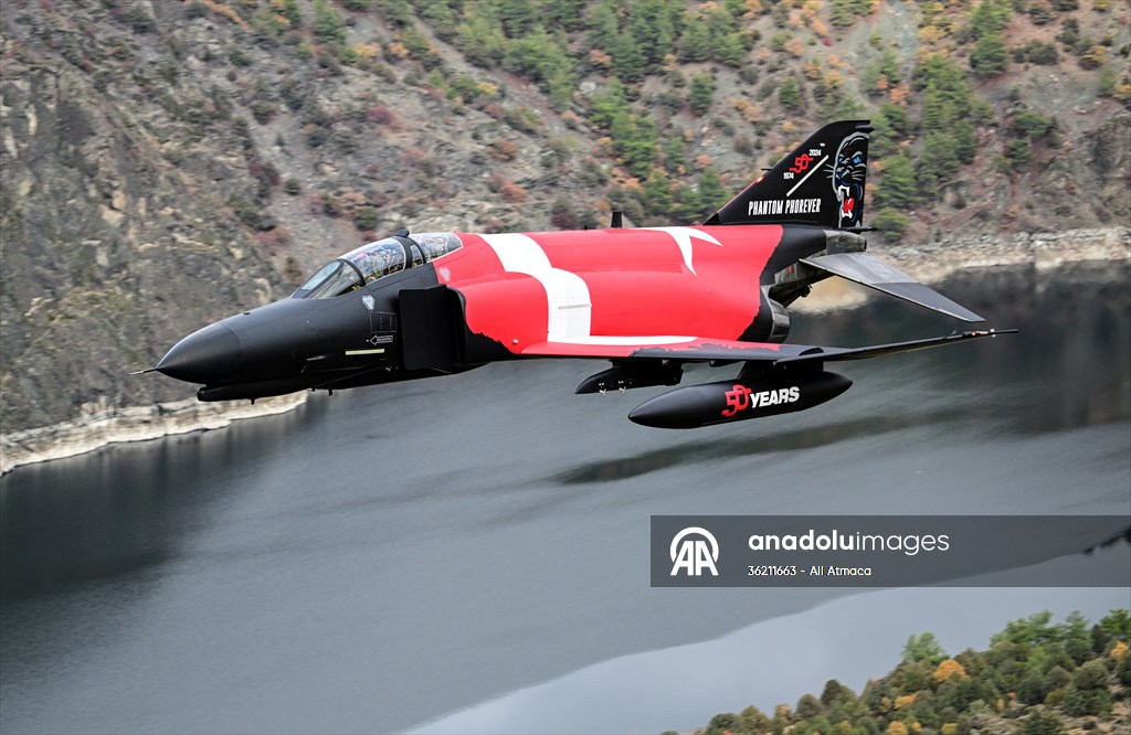 50th anniversary of entry of F-4E Phantom aircraft into Turkish Air Force inventory