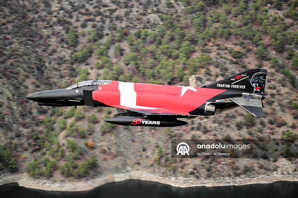 50th anniversary of entry of F-4E Phantom aircraft into Turkish Air Force inventory